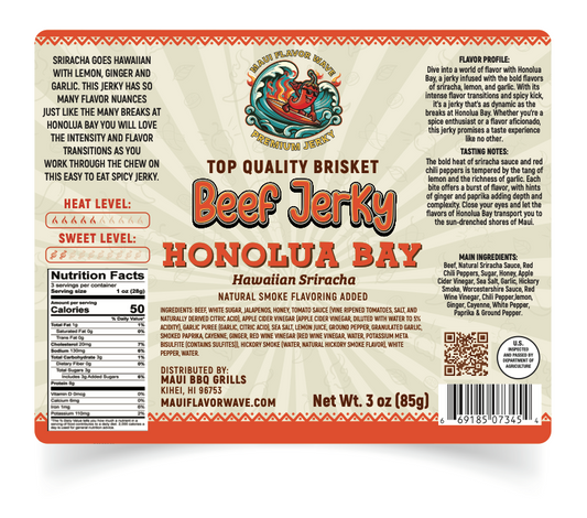 Honolua Bay - Sriracha goes Hawaiian