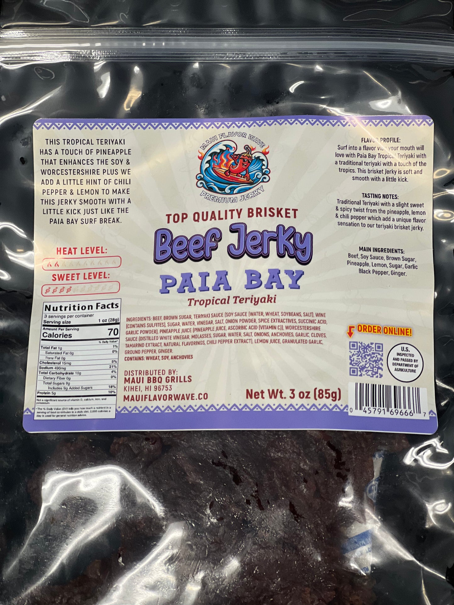 Paia Bay Jerky