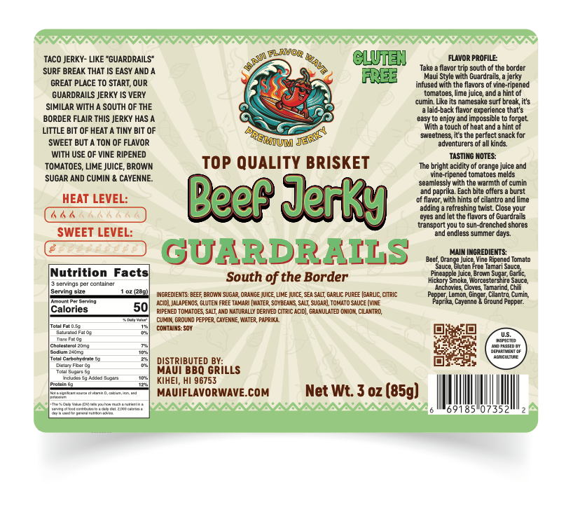 Guardrails - Gluten Free Taco Jerky